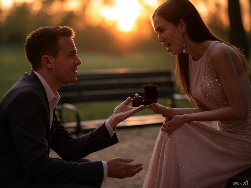 A study found that less than one percent of women propose to their boyfriends